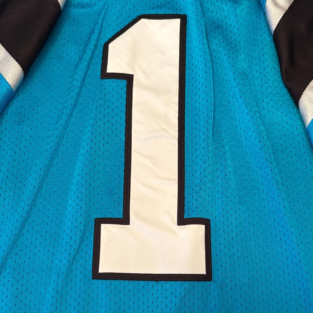 Carolina Panthers nike Cam Newton #1 Jersey Sz. 48 - Picture 8 of 10